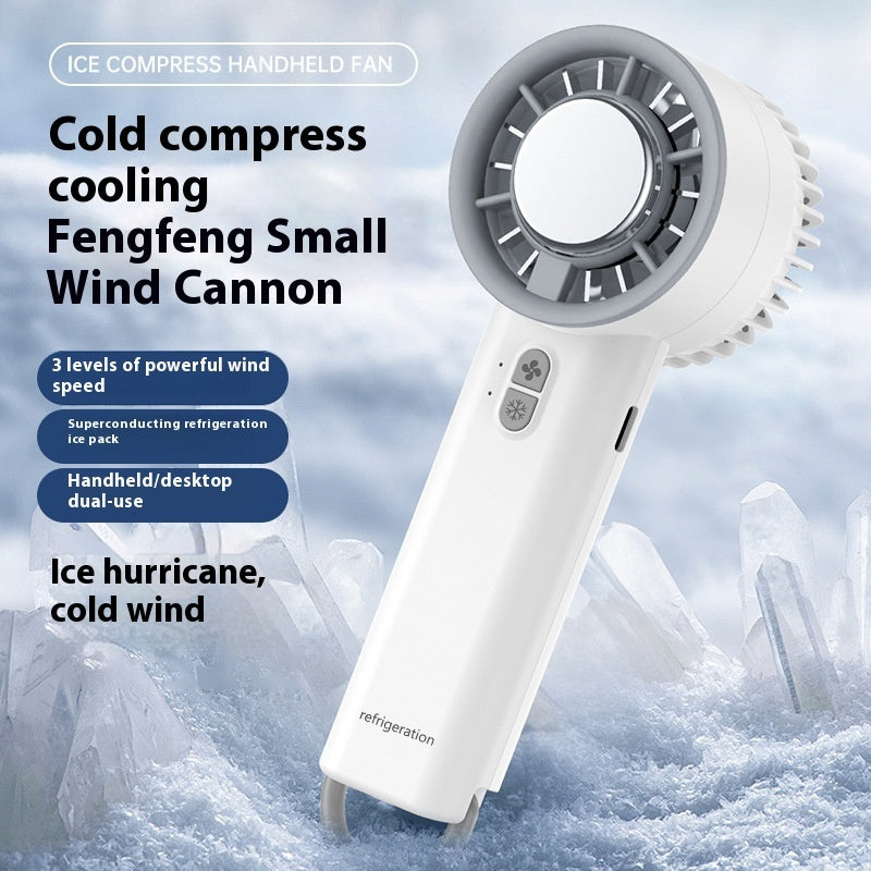 New Semiconductor Ice Cooling Handheld Fan